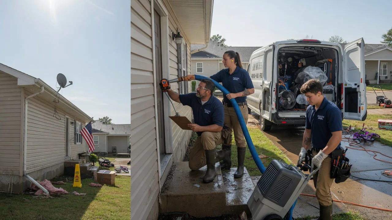 Ceiling Water Damage Restoration in Endeavor, WI near me